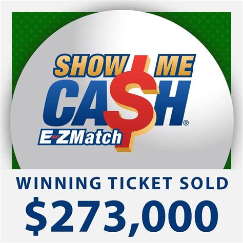 Winning $50,000 'Show Me Cash' ticket sold in O'Fallon