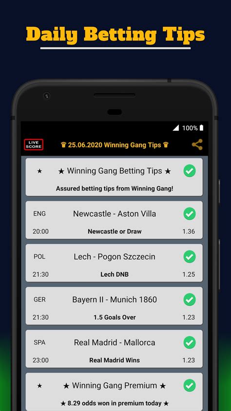 Winning Gang Betting Tips APK Download for Android 