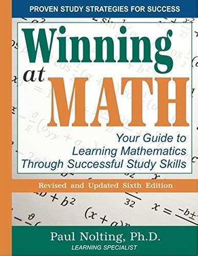 Winning at math your guide to learning mathematics through successful study skills. - Livre nouveau de douze morceaux de fantaisie.