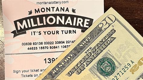 Winning montana millionaire numbers. The Montana Lottery drew the winning number on Friday morning; the ticket was sold at a Smoker Friendly shop in Billings. There will be one more "early bird" drawing worth $15,000 on Friday ... 