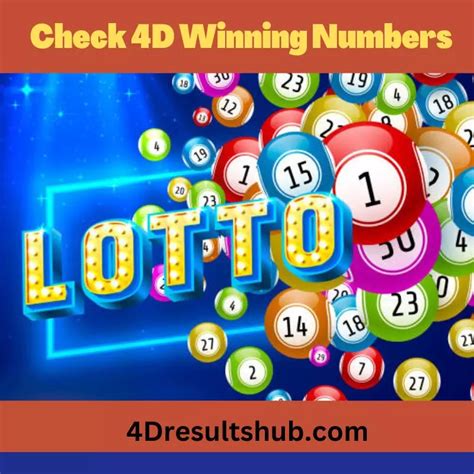 Winning numbers 4d. .  The minimum bet amount is $1, inclusive of GST.  Winning Ticket D...