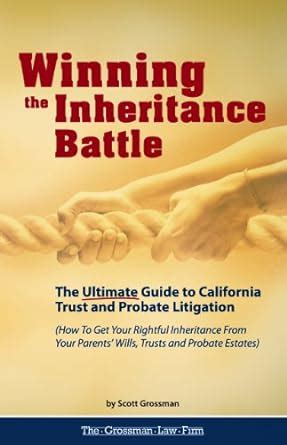 Winning the inheritance battle the ultimate guide to california trust and probate litigation. - Statics mechanics of materials 2nd edition solution manual.