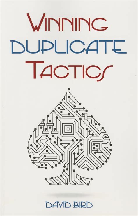 Read Online Winning Duplicate Tactics By David Bird