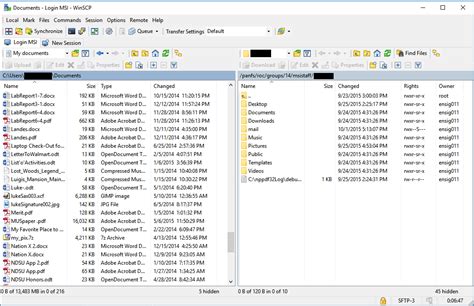 Winscp drops connection.  Whenever I try to use it it says "Remote side unexp...