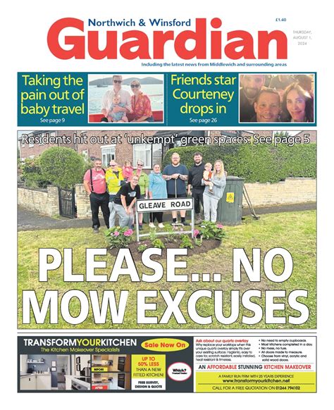 Winsford guardian latest news today. .  ...