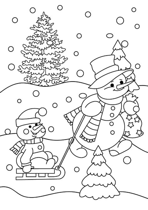 Winter Coloring