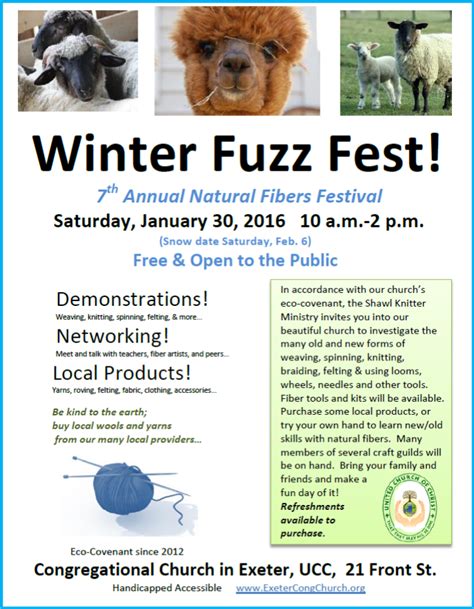 Winter Fuzz Festival at The Congregational Church in Exeter