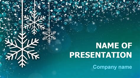 Winter Holiday Powerpoint Templates