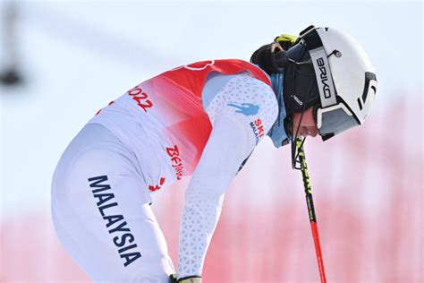 Winter Olympics: Malaysia’s alpine skier Aruwin ends first Beijing …