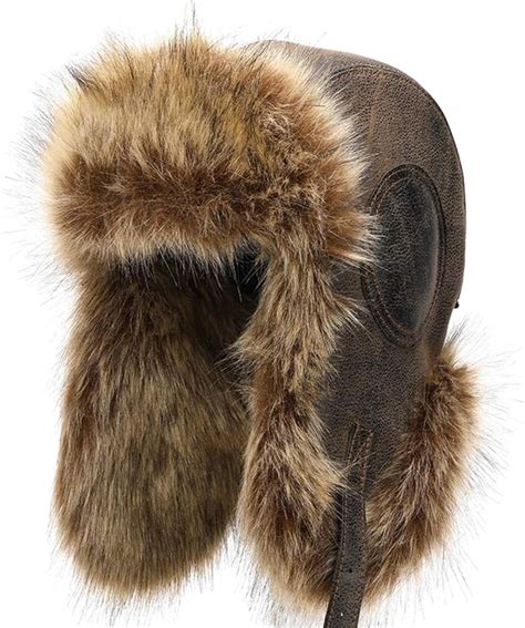 Winter Trapper Hat for Men & Women, Trooper Hunting Russian …