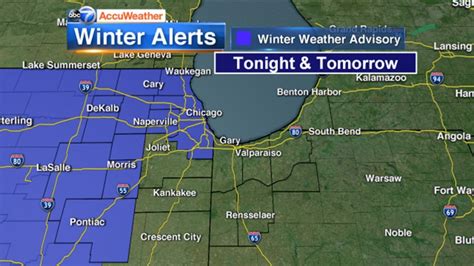 Winter Weather Advisory issued Thursday for Chicago area; significant snowfall expected