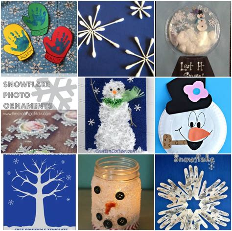 Winter craft projects and decor inspiration from the Crazy Craft Lady - winter wreaths, printables, snow globes, entertaining ideas, and more.. 