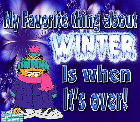 Winter is when
