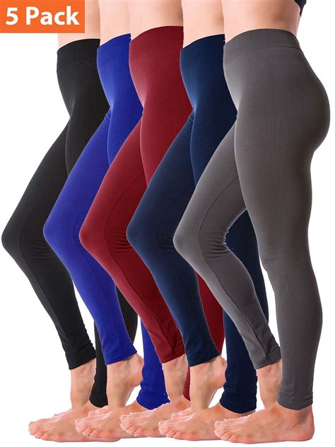 BALEAF Women's Capri Leggings Knee Length High Waisted Plus Size