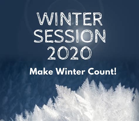 Registration for winter session courses begins on Monday, November 1 via WebAdvisor. Courses can be found in the 2021 Fall Variable Term course offerings.. 