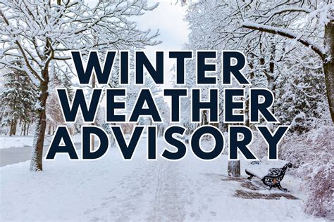 Winter weather advisory va.  Winter Weather includes ice, heavy snow, and e...