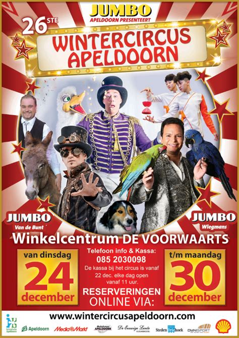 Wintercircus van 24 t/m 30 december 2024 in Apeldoorn I …