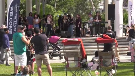 Winterfest Family Fun Day draws guests of all ages to Fort Lauderdale’s Esplanade Park