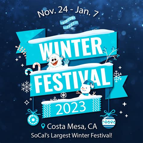 Winterfest oc coupon code 2023. Winter Fest OC wasn’t on my radar until 2019 when I found out one of my readers bought season passes and offered to write about how she saved money at Winter Fest OC and still had fun when she went with her family.. It went to a drive-through event in 2020 and 2021. It was back in-person for 2022. For 2023, the event started on November 24th and ends on … 