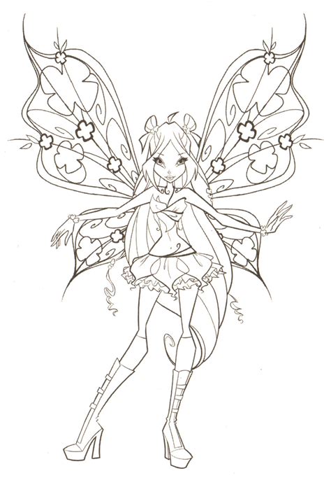 Winx Coloring Sheets