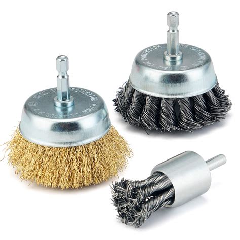 Wire Brush Wire Brushes for Drills & Angle Grinders Cromwell