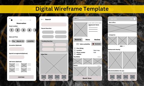 Wire Frame Templates