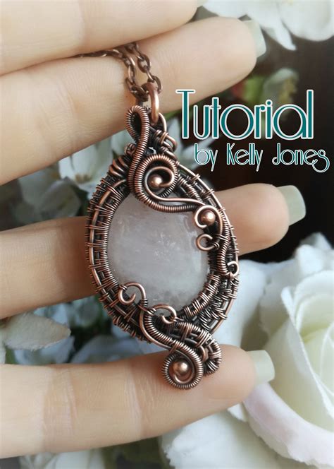 Wire Wrap Tutorial Wire Wrapping Tutorial Pattern by Etsy