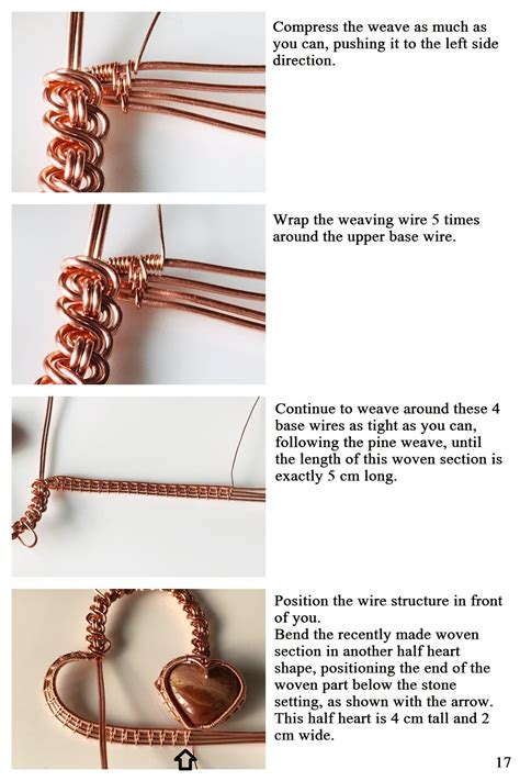 Wire Wrap Weaving Tutorial Pattern by Wirearttutorials Etsy