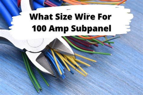 Wire size for 100 amp sub panel 100 feet away. .  <a href=https://app.affiniteam.io/assets/image...