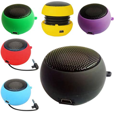 Wired Mini Speaker 3.5mm Stereo Subwoofer Portable Music …