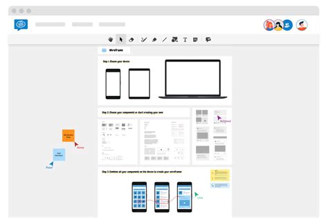 Wireframe Free Template and Guide Conceptboard