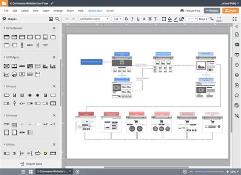 Wireframe Software Wireframe Tool Online Lucidchart
