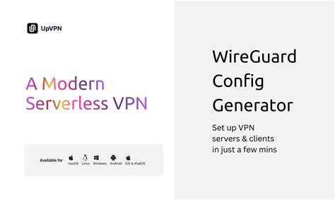 Step 2 — Choosing IPv4 and IPv6 Addresses. In the previous section you installed WireGuard and generated a key pair that will be used to encrypt traffic to and from the server. In this section, you will create a configuration file for the server, and set up WireGuard to start up automatically when you server reboots.. 