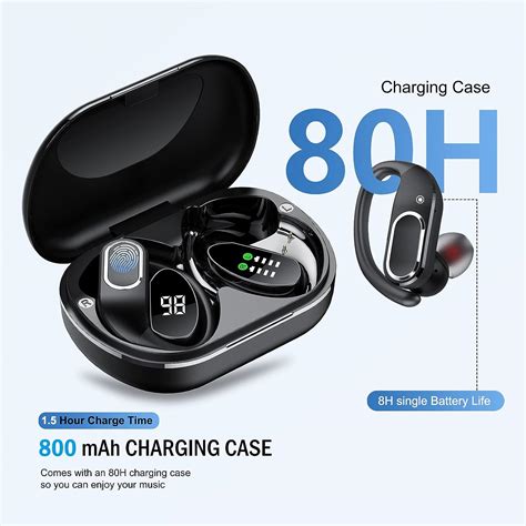 Wireless Earbuds Bluetooth 5.1 IPX7 Waterproof, 32 Hr Playing …