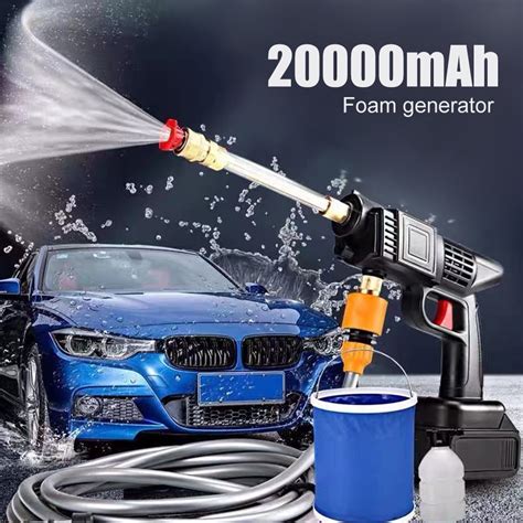 Wireless High Pressure Car Washer Portable Car Wash …