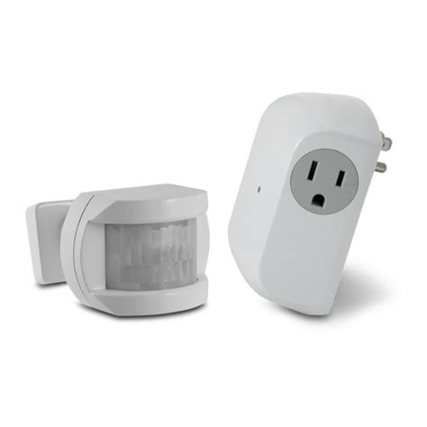 Wireless Motion Sensor with Outlet Receiver XSDP 45168 Now you can
