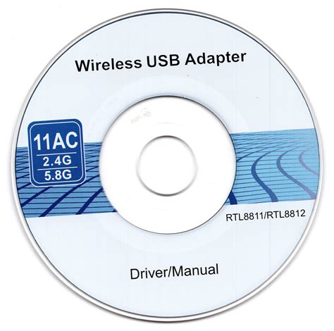 Wireless USB Adapter 11AC 2.4G 5.8G Driver Manual RTL8811 …