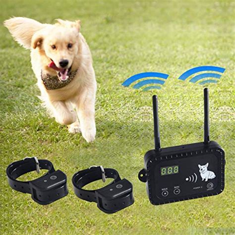 Wireless electric dog fence. WIEZ GPS Wireless Dog Fence AWEEC Wireless And Electric Dog Fence; 1. SpotOn GPS Dog Fence. Whereas other electronic dog fences may need an extensive setup that involves digging and burying wire, SpotOn GPS Dog Fence works right out of the box, with no manual labor necessary. The program is … 