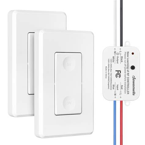 Wireless light switch.  (available in compatible Wireless Switch 2.  Control lights, ...
