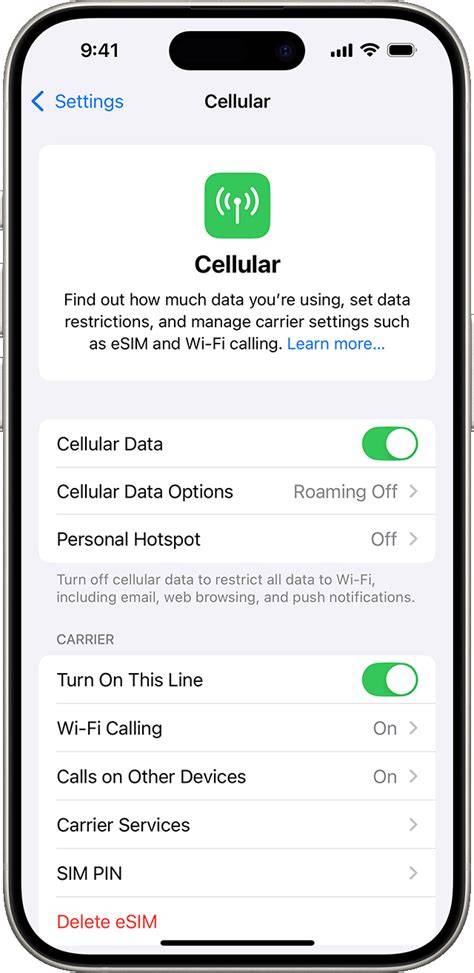 Wireless settings on phone.  Navigate to your Settings and To turn Cellular D...