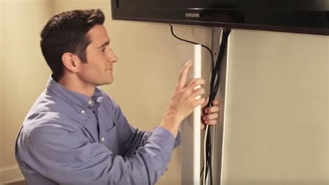 Wiremold: How to hide flat screen TV cables on the wall