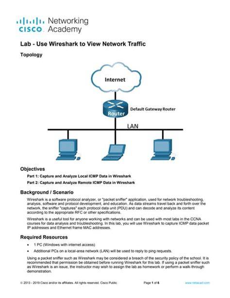 Wireshark lab manual pdf.  This lab guide covers the theory and procedures ...