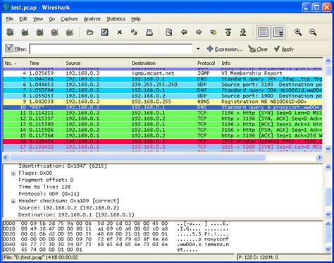 Wireshark protocols list.  A complete reference can be found in the ex...