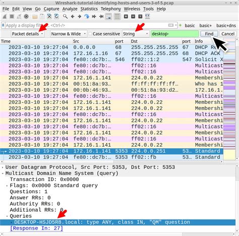 Wireshark setup.  See Section 2.  Perfect for beginners, this step-by-step guide so...