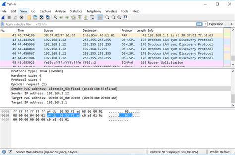 Wireshark supported protocols.  Figure 8.  It presents captured packet data in as much detai...