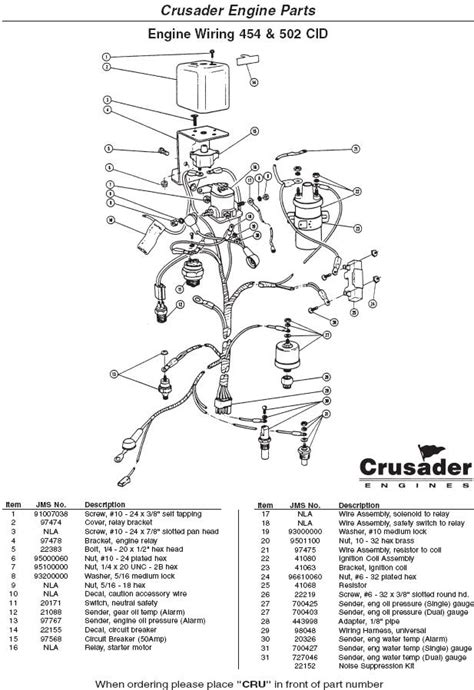 Wiring Crusader Engine Diagram