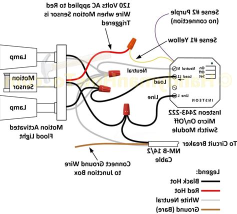 Wiring Diagram For Motion Sensor Light