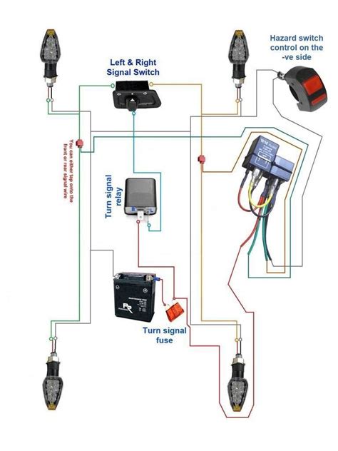 Wiring Diagram For Motorcycle Led Indicators - Wiring Diagram