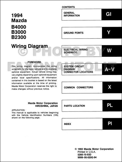 Wiring diagram manual electrical mazda b4000. - How to drive a manual car.