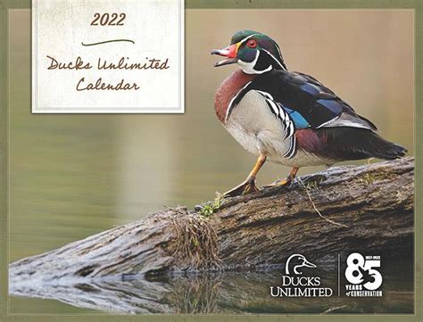 Wisconsin Ducks Unlimited Calendar 2022